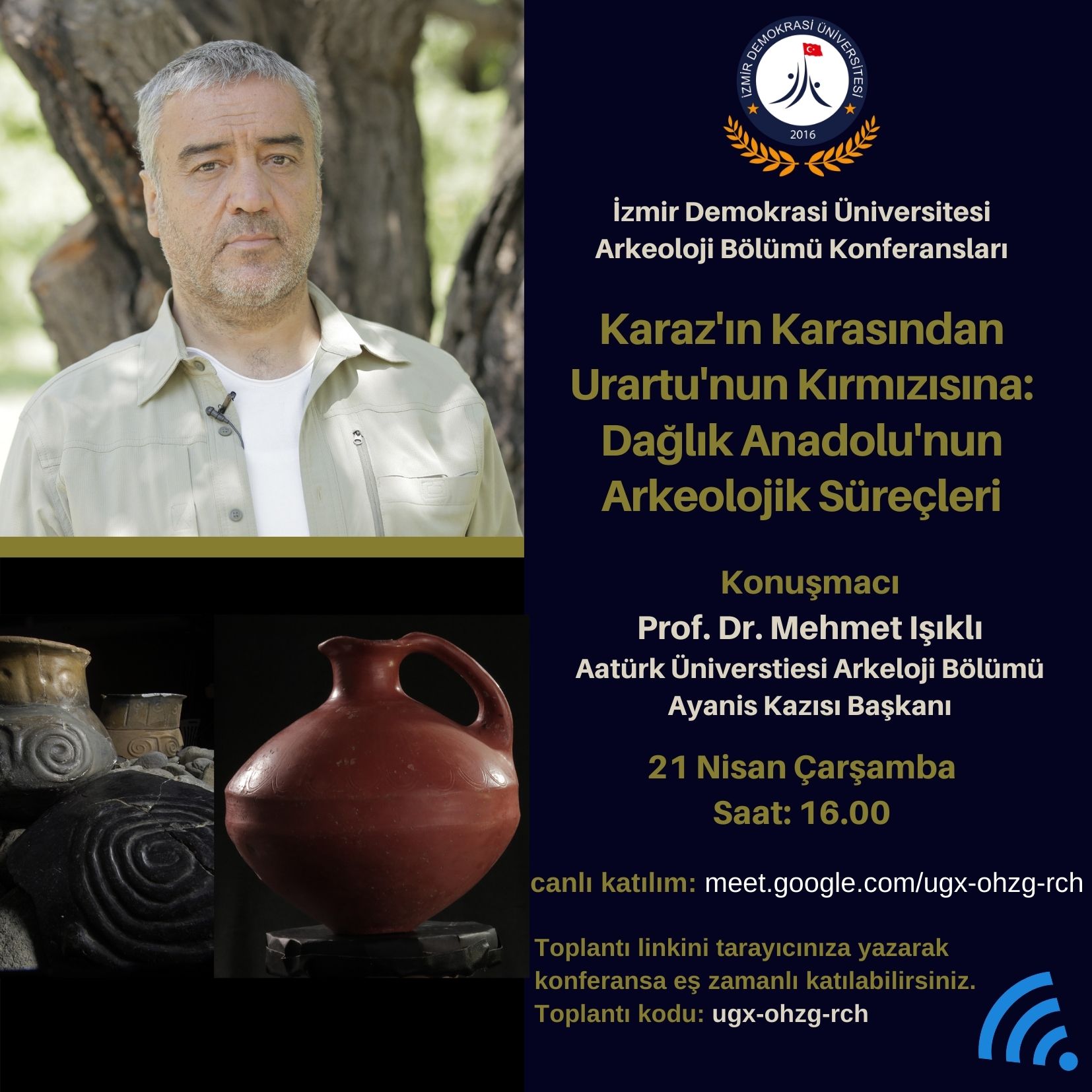 İDÜ - Arkeoloji Bölümü Konferansları